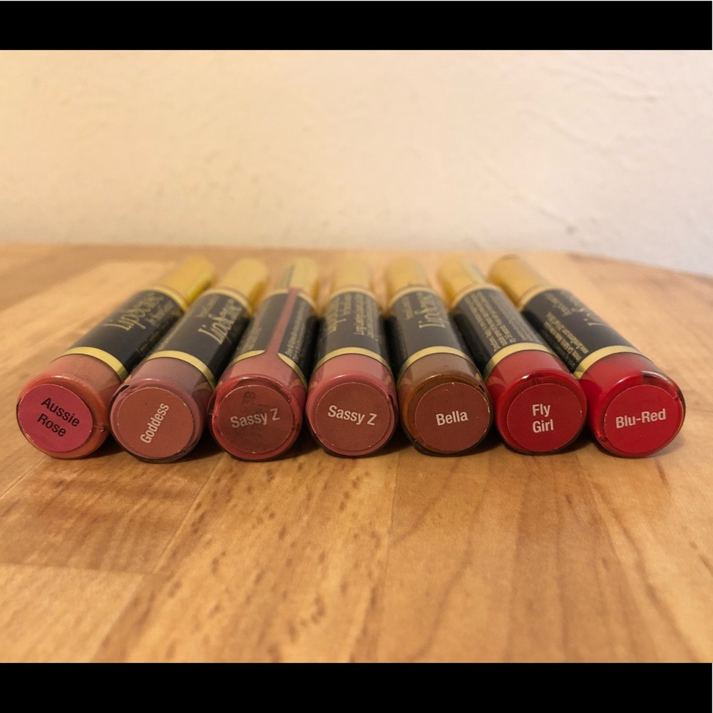 ❌SOLD on M❌Opened/Used LipSense 7 Color + 3 Gloss